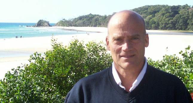 Coastal art sunset painting for home decor by Sandy Abbott